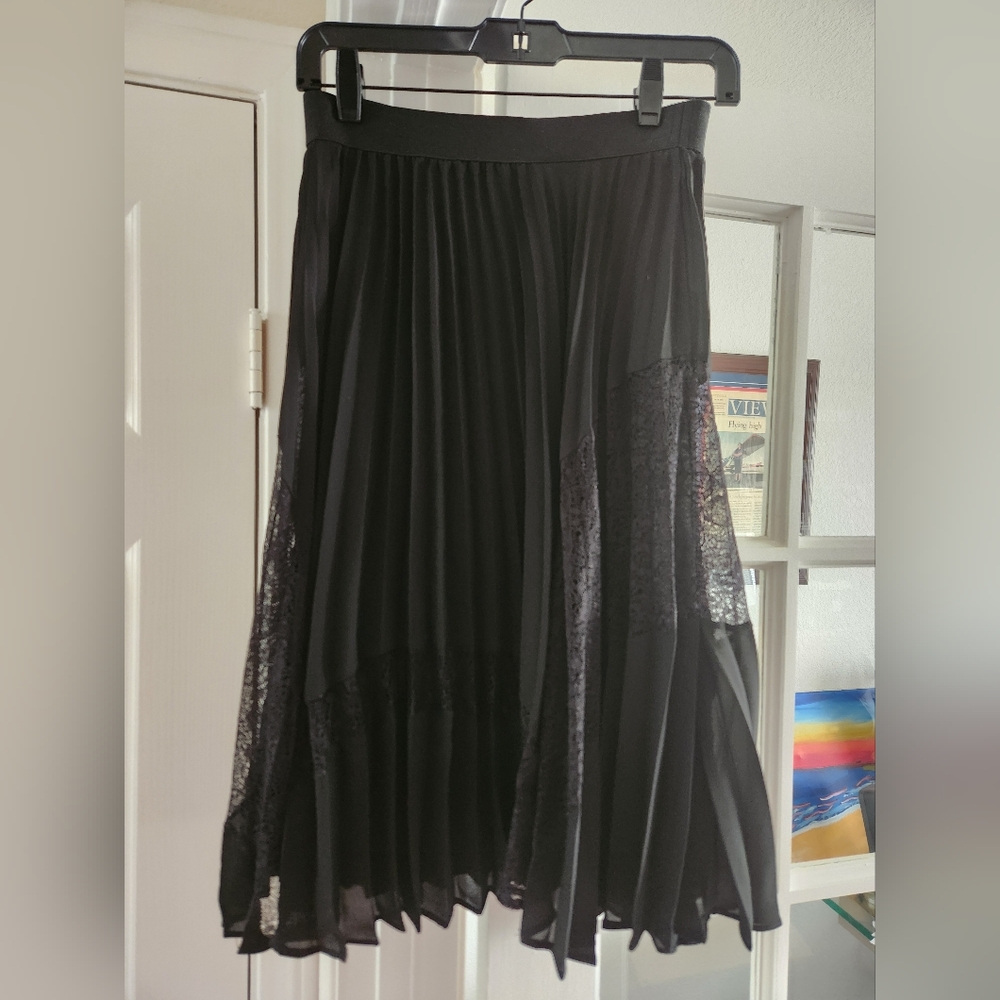 Black Lace Skirt